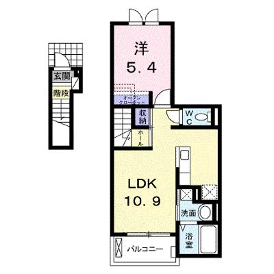 ベラ　ルーチェ　Ⅰ 204【管理NO：1-020404401-02040】 ★家具家電は申し込み後に搬入しますの物件画像