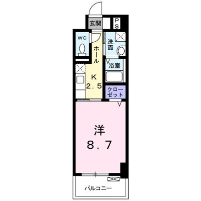 グリシナ 103【管理NO：1-019480401-01030】 ★家具家電は申し込み後に搬入します 2026年08月上旬入居可能の物件画像