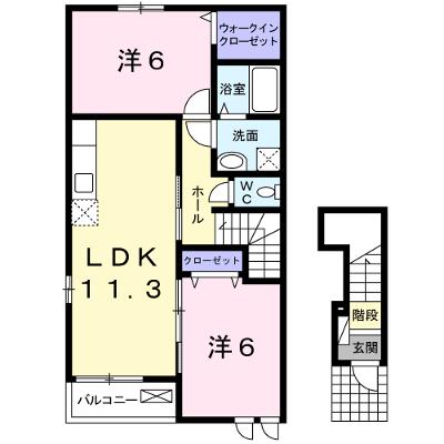ライツ　シュティルＢ 201【管理NO：1-017295702-02010】 ★家具家電は申し込み後に搬入します★の物件画像