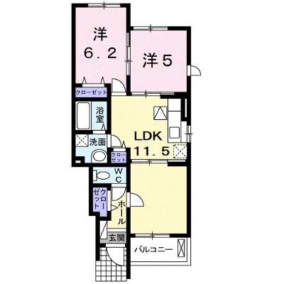 リバーサイドヒルズＡ 104【管理NO：1-016687401-01040】 ★家具家電は申し込み後に搬入します★の物件画像