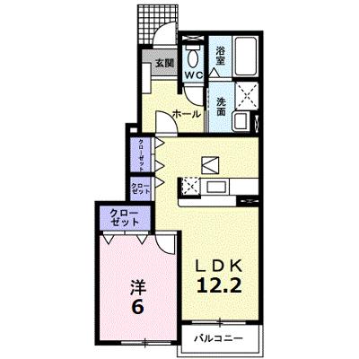 サンソーレ　Ａ 102【管理NO：1-013229301-01020】 ★家具家電は申し込み後に搬入します★の物件画像