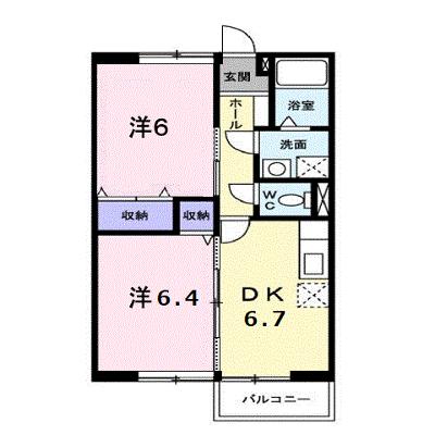 エーデルハイムＤ 102【管理NO：1-007468001-01020】 ★家具家電は申し込み後に搬入します★の物件画像