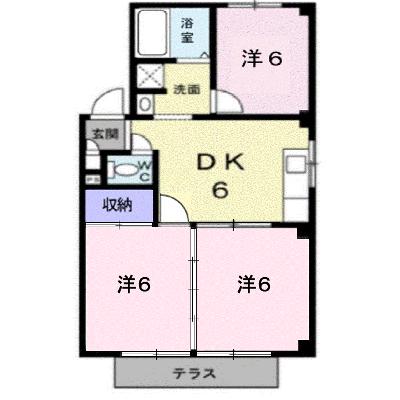 グリーンハイツＢ 101【管理NO：1-001444001-01010】 ★家具家電は申し込み後に搬入しますの物件画像