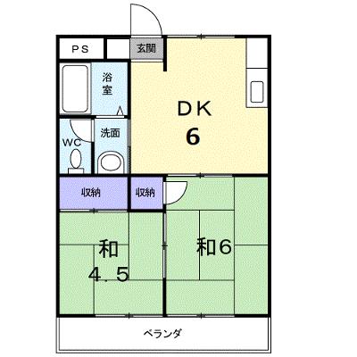 春日ハイツ 202【管理NO：1-000682502-02020】 ★家具家電は申し込み後に搬入しますの物件画像