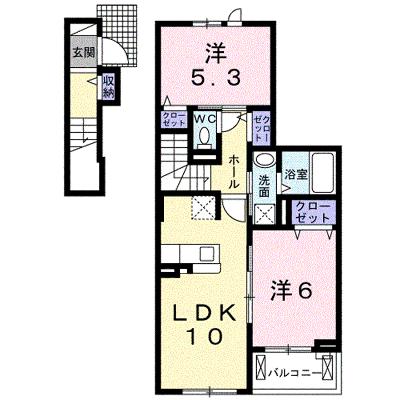 エクイティⅡ 203【管理NO：1-025726501-02030】 ★家具家電は申し込み後に搬入します★の物件画像