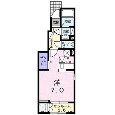 レムリア 101【管理NO：1-024979601-01010】 ★家具家電は申し込み後に搬入します★の物件画像