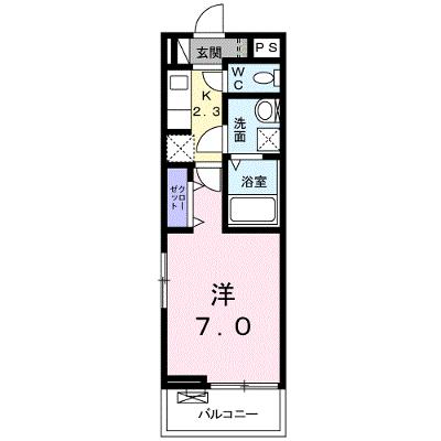 アンジューノ 202【管理NO：1-024537201-02020】 ★家具家電は申し込み後に搬入します★の物件画像