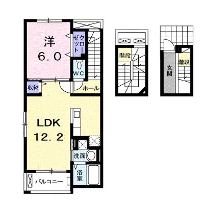 ライトスプリングＢ 305【管理NO：1-024362102-03050】 ★家具家電は申し込み後に搬入します★の物件画像