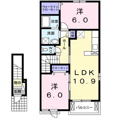 ロイヤル・パレス城興 202【管理NO：1-023028801-02020】 ★家具家電は申し込み後に搬入します★の物件画像