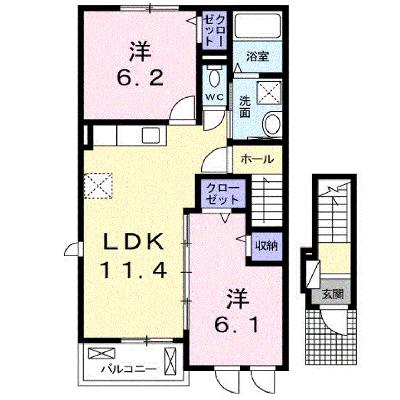ラフレシールＥ 201【管理NO：1-021858802-02010】 ★家具家電は申し込み後に搬入しますの物件画像