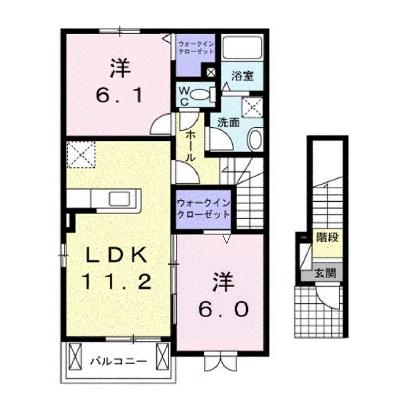 グランディール 201【管理NO：1-019136701-02010】 ★家具家電は申し込み後に搬入しますの物件画像