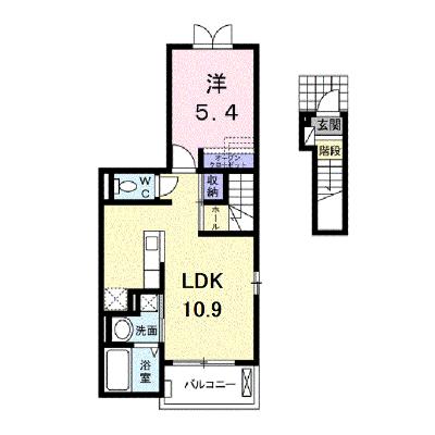 パストーソ　Ⅱ 201【管理NO：1-018834102-02010】 ★家具家電は申し込み後に搬入します 2026年07月中旬入居可能の物件画像