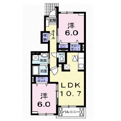 フェールⅡ 103【管理NO：1-018137702-01030】 ★家具家電は申し込み後に搬入しますの物件画像