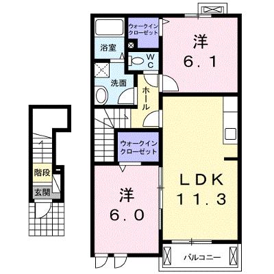 コルソ　ＹＫ 202【管理NO：1-017800501-02020】 ★家具家電は申し込み後に搬入します★の物件画像