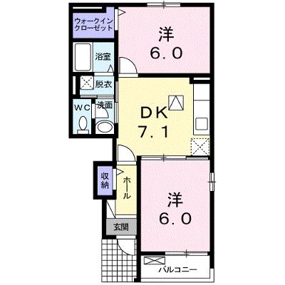 セレッソＡ 103【管理NO：1-017712301-01030】 ★家具家電は申し込み後に搬入します★の物件画像