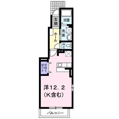 ヴァンヴェールＡ 101【管理NO：1-017554801-01010】 ★家具家電は申し込み後に搬入します★の物件画像