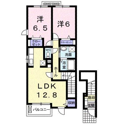 ル・レーヴ 201【管理NO：1-017478401-02010】 ★家具家電は申し込み後に搬入しますの物件画像