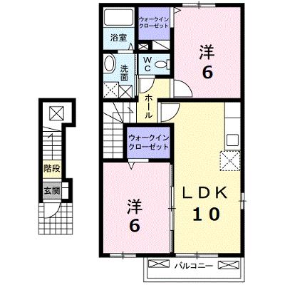 グリシーヌ 204【管理NO：1-016046201-02040】 ★家具家電は申し込み後に搬入します★の物件画像