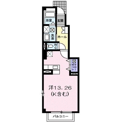 アール・ド・ヴィーヴルＣ 103【管理NO：1-013997701-01030】 ★家具家電は申し込み後に搬入します★の物件画像