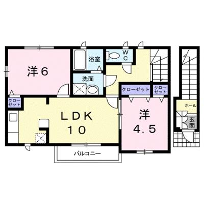 中土井ロングハイツ 201【管理NO：1-012471001-02010】 ★家具家電は申し込み後に搬入します★の物件画像