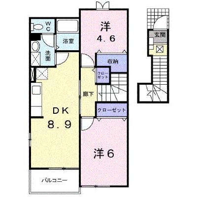 フロール清風Ｂ 203【管理NO：1-012037701-02030】 ★家具家電は申し込み後に搬入します★の物件画像