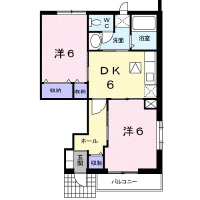 ハイブリッヂハピネスＢ 103【管理NO：1-011575602-01030】 ★家具家電は申し込み後に搬入します★の物件画像