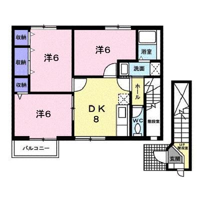 ヴェルドミール 201【管理NO：1-011301601-02010】 ★家具家電は申し込み後に搬入します★の物件画像