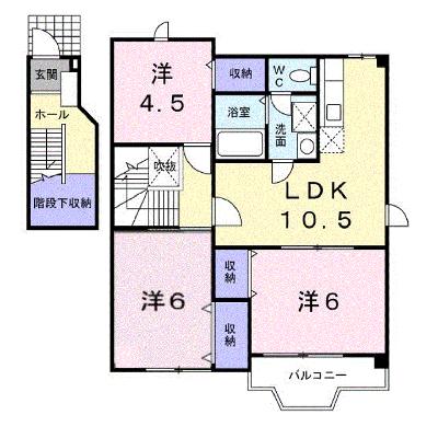 ヴィラグランブルー　Ｂ 201【管理NO：1-010912002-02010】 ★家具家電は申し込み後に搬入します★の物件画像