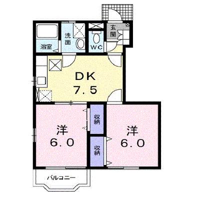 メゾンリーブルＢ 102【管理NO：1-010814902-01020】 ★家具家電は申し込み後に搬入します★の物件画像