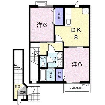 ル・アーブルＡ 204【管理NO：1-009330001-02040】 ★家具家電は申し込み後に搬入します★の物件画像