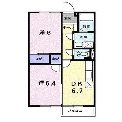 エステート高木 203【管理NO：1-005314801-02030】 ★家具家電は申し込み後に搬入します★の物件画像