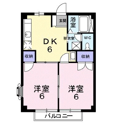 サンハイツ近田Ａ 203【管理NO：1-004952301-02030】 ★家具家電は申し込み後に搬入します★の物件画像