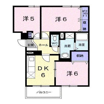 カルチェヴィラ華 304【管理NO：1-004640601-03040】 ★家具家電は申し込み後に搬入します★の物件画像
