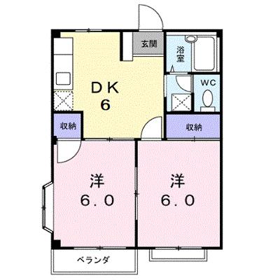 エルディムＹＯＵ 203【管理NO：1-004217501-02030】 ★家具家電は申し込み後に搬入します★の物件画像