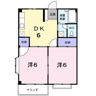 エルディム夢街 203【管理NO：1-002982001-02030】 ★家具家電は申し込み後に搬入します★の物件画像
