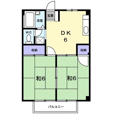 シティハイツ林 201【管理NO：1-001477201-02010】 ★家具家電は申し込み後に搬入します★の物件画像