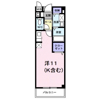 アヴェニール 203【管理NO：1-011096701-02030】 ★家具家電は申し込み後に搬入します★ ★2026年08月上旬入居可能★の物件画像