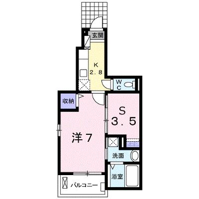 エヴァＥ 103【管理NO：1-019325001-01030】 ★家具家電は申し込み後に搬入しますの物件画像