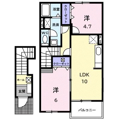 マブハイ 202【管理NO：1-013849101-02020】 ★家具家電は申し込み後に搬入します★の物件画像