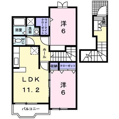 グロースコート 203【管理NO：1-013566301-02030】 ★家具家電は申し込み後に搬入します★の物件画像