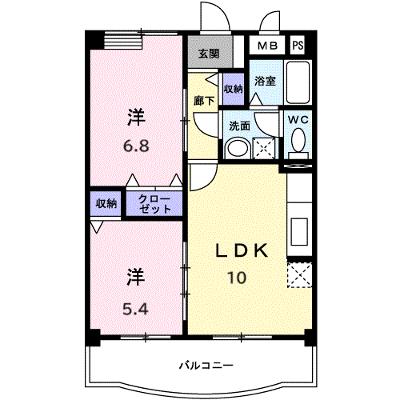 ヴェルドミールＳ 402【管理NO：1-012886101-04020】 ★家具家電は申し込み後に搬入します★の物件画像