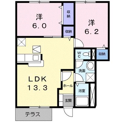 サンプレインＡ 101【管理NO：1-011312001-01010】 ★家具家電は申し込み後に搬入します★ ★2026年10月下旬入居可能★の物件画像