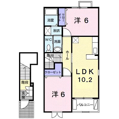 ソレアード・Ｎ　Ａ 203【管理NO：1-014160001-02030】 ★家具家電は申し込み後に搬入しますの物件画像
