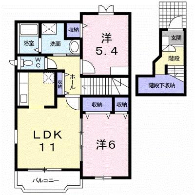 グリーンハイツＢ 204【管理NO：1-012182502-02040】 ★家具家電は申し込み後に搬入しますの物件画像