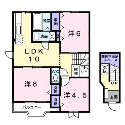 サミットハウスＡ棟 201【管理NO：1-010366801-02010】 ★家具家電は申し込み後に搬入します 2026年07月上旬入居可能の物件画像