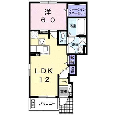 アジュールＡ 101【管理NO：1-025422401-01010】 ★家具家電は申し込み後に搬入しますの物件画像