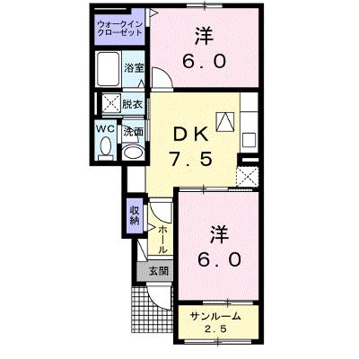 アザリーメゾン　壱番館 102【管理NO：1-024568201-01020】 ★家具家電は申し込み後に搬入しますの物件画像