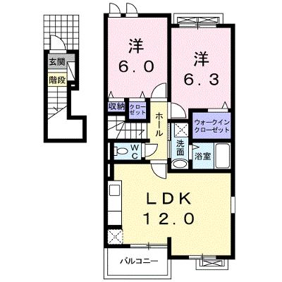 アプローズ　Ａ 201【管理NO：1-016891401-02010】 ★家具家電は申し込み後に搬入します★の物件画像
