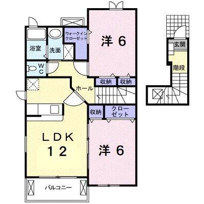 グリーンハイツＣ 202【管理NO：1-014500901-02020】 ★家具家電は申し込み後に搬入しますの物件画像