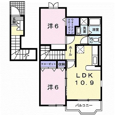 インテリオールＡ 201【管理NO：1-012829401-02010】 ★家具家電は申し込み後に搬入します 2026年07月下旬入居可能の物件画像